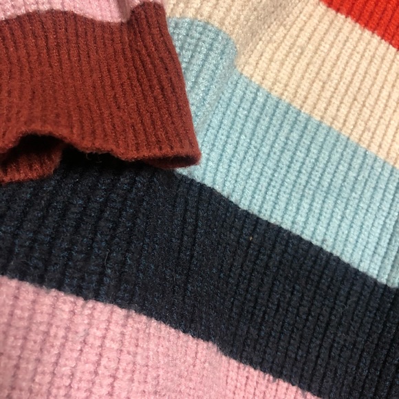 Davi & Dani Striped Pocket Knit Sweater - Picture 2 of 6